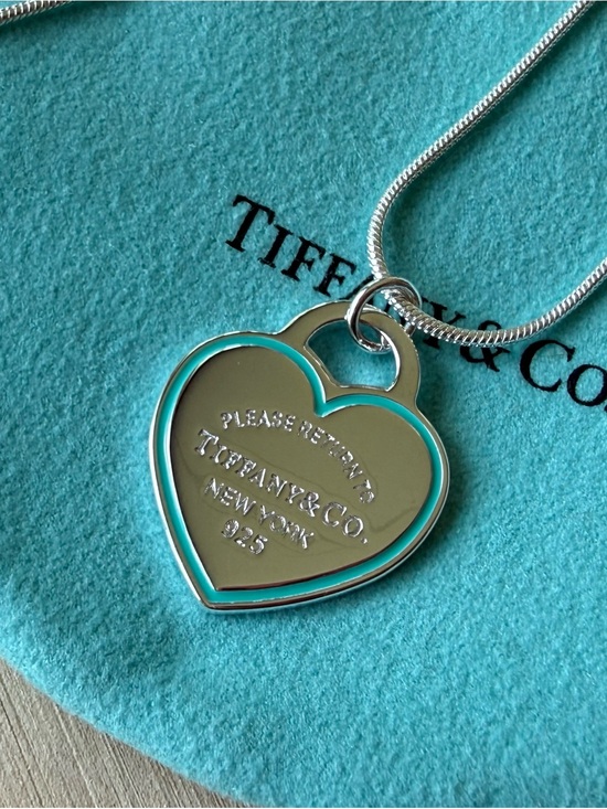 Tiffany & Co. Jewelry - Tiffany & Co. Heart Tag Pendant Necklace in sterling silver